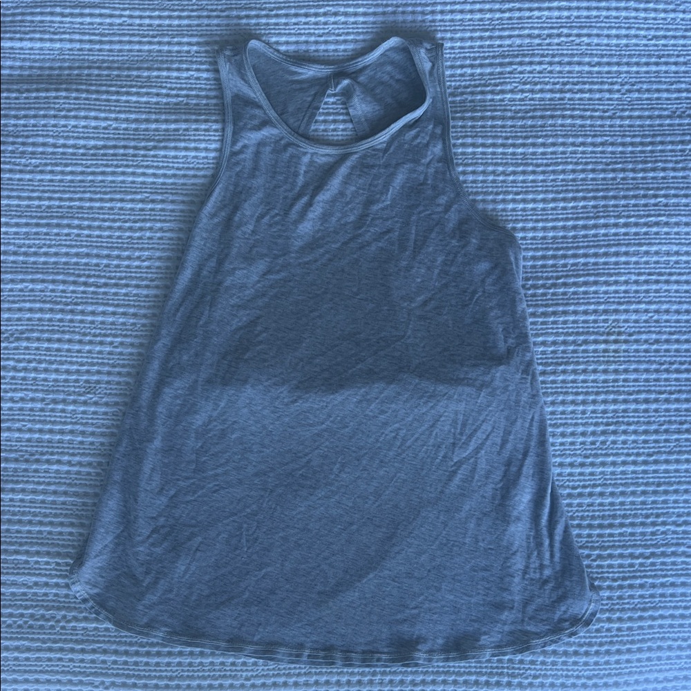 lululemon athletica grey tank top